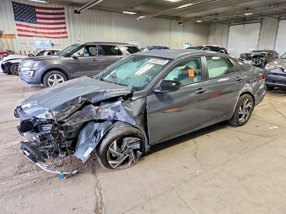 2025 Hyundai Elantra მანქანა იყიდება აუქციონზე, vin: KMHLM4DG1SU056097, აუქციონის ნომერი: 66807376
