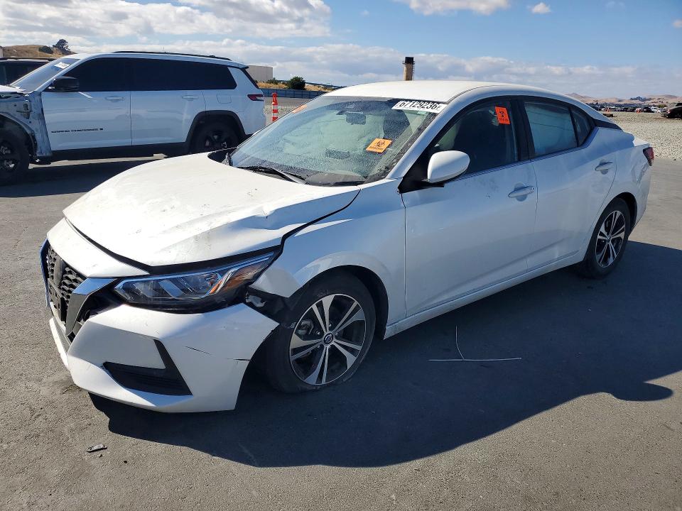 67129236 :رقم المزاد ، 3N1AB8CV2NY314382 vin ، 2022 Nissan Sentra مزاد بيع
