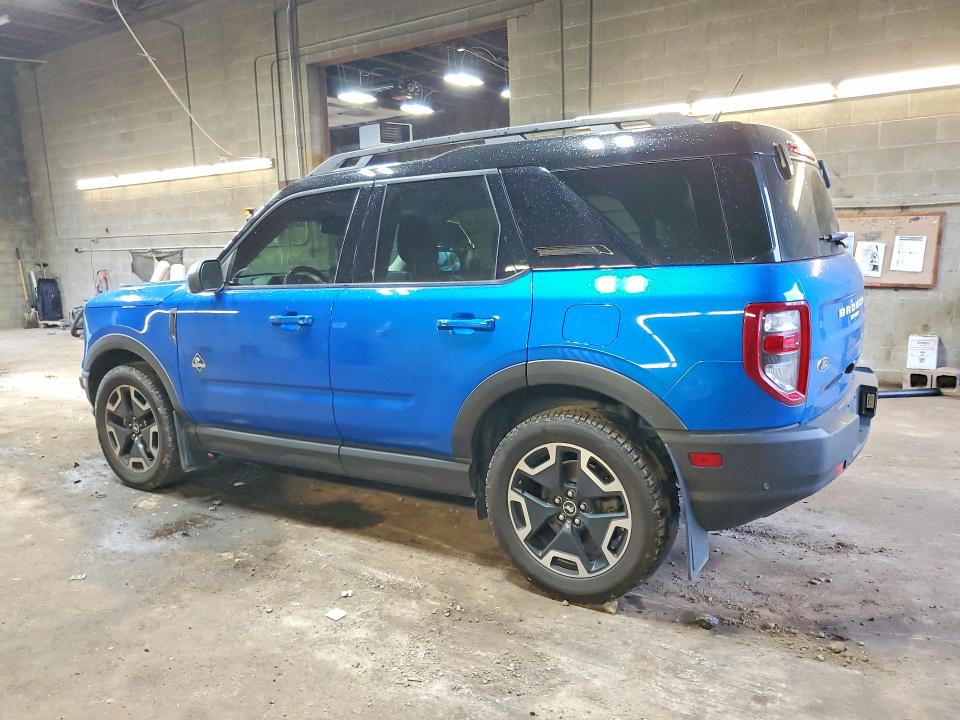 68223896 :رقم المزاد ، 3FMCR9C60NRD72125 vin ، 2022 Ford Bronco Sport مزاد بيع
