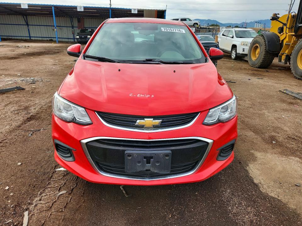 Aukcja sprzedaży 2020 Chevrolet Sonic, vin: 1G1JG6SB2L4129509, numer aukcji: 70157716