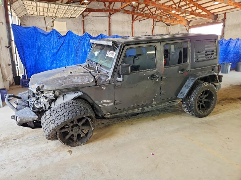 67499066 :رقم المزاد ، 1C4BJWDG2JL803571 vin ، 2018 Jeep Wrangler Unlimited مزاد بيع