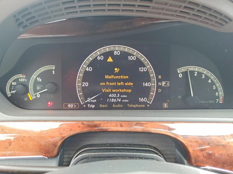 2007 Mercedes-benz S მანქანა იყიდება აუქციონზე, vin: WDDNG71X57A136916, აუქციონის ნომერი: 66209046