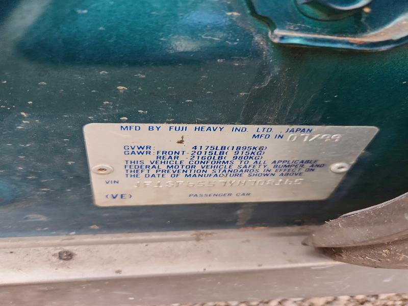 2000 Subaru Forester მანქანა იყიდება აუქციონზე, vin: JF1SF6557YH708165, აუქციონის ნომერი: 68329736