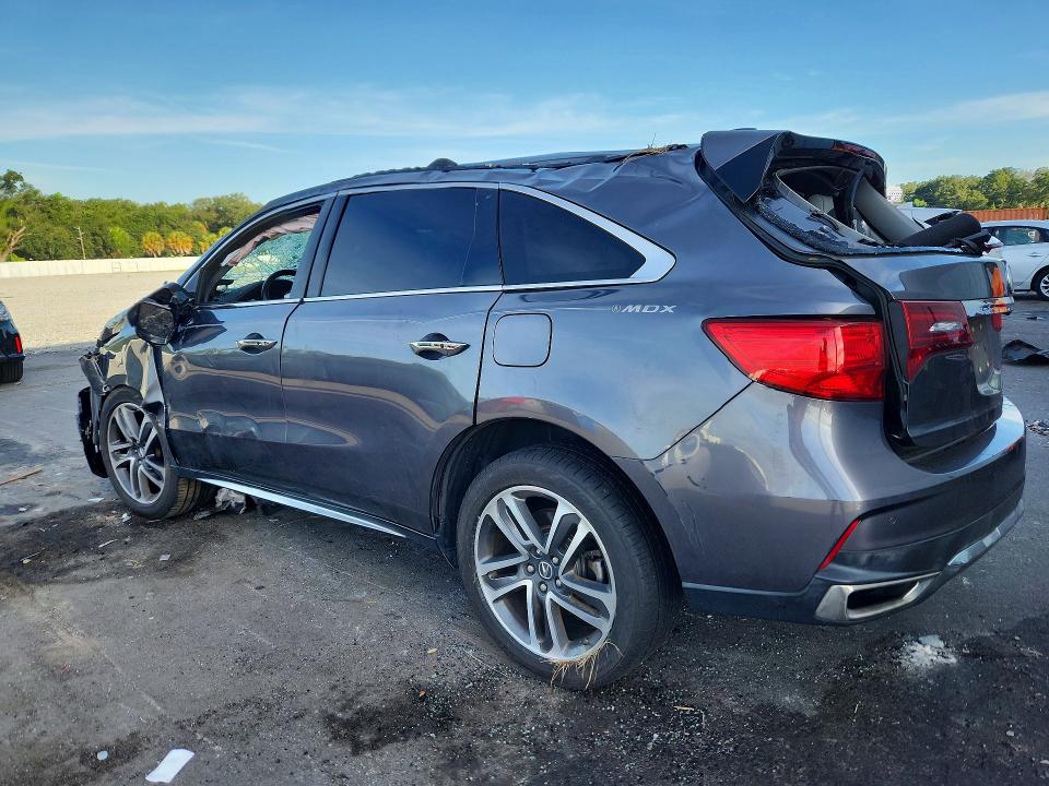 70787066 :رقم المزاد ، 5FRYD4H87HB032349 vin ، 2017 Acura Mdx مزاد بيع
