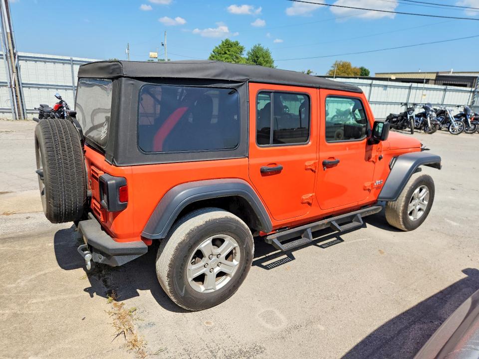Продажа на аукционе авто 2019 Jeep Wrangler Unlimited, vin: 1C4HJXDNXKW549445, номер лота: 63502686