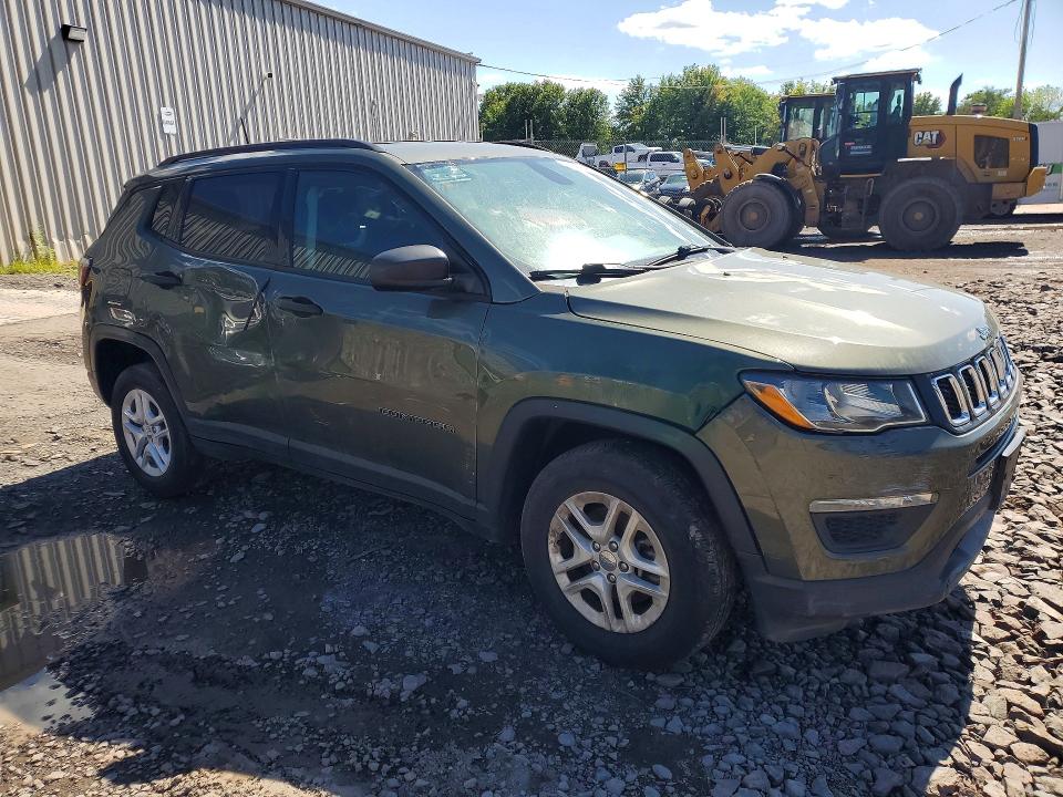 2018 Jeep Compass მანქანა იყიდება აუქციონზე, vin: 3C4NJDABXJT314964, აუქციონის ნომერი: 65302176