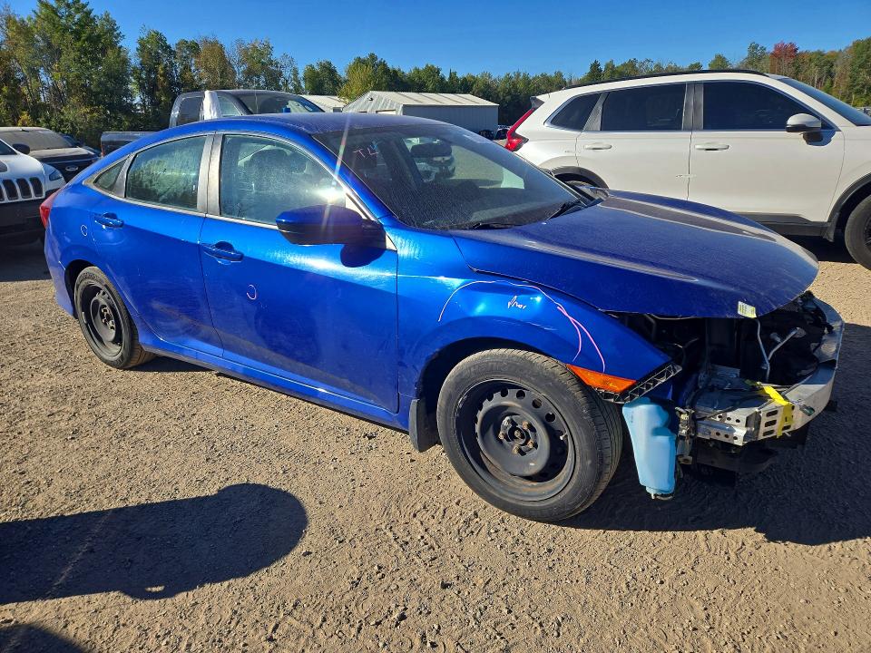 2018 Honda Civic მანქანა იყიდება აუქციონზე, vin: 2HGFC2E55JH004643, აუქციონის ნომერი: 70272516