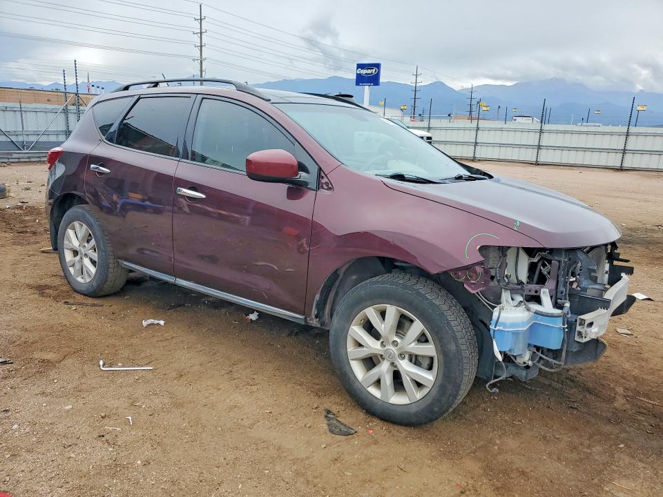 2013 Nissan Murano მანქანა იყიდება აუქციონზე, vin: JN8AZ1MW6DW312426, აუქციონის ნომერი: 69087066