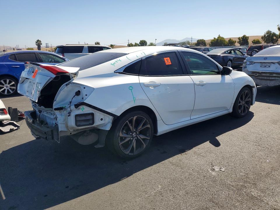 69144276 :رقم المزاد ، 19XFC2F81LE202299 vin ، 2020 Honda Civic مزاد بيع
