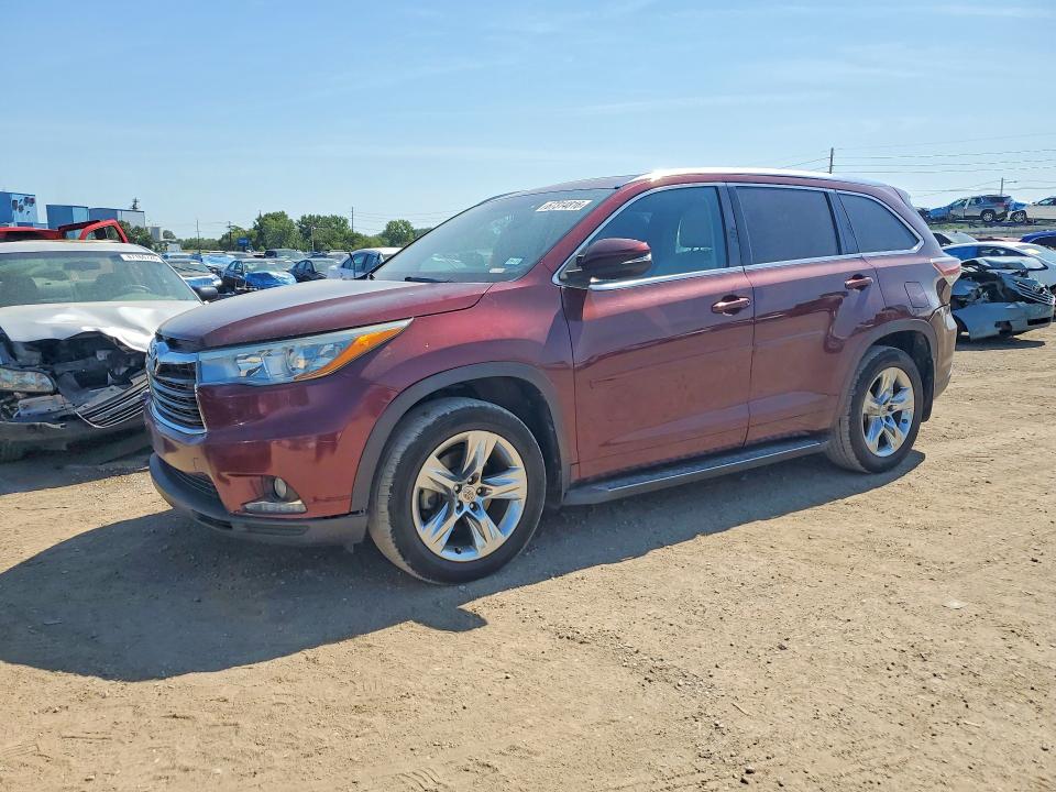 67314816 :رقم المزاد ، 5TDYKRFH4ES016852 vin ، 2014 Toyota Highlander مزاد بيع