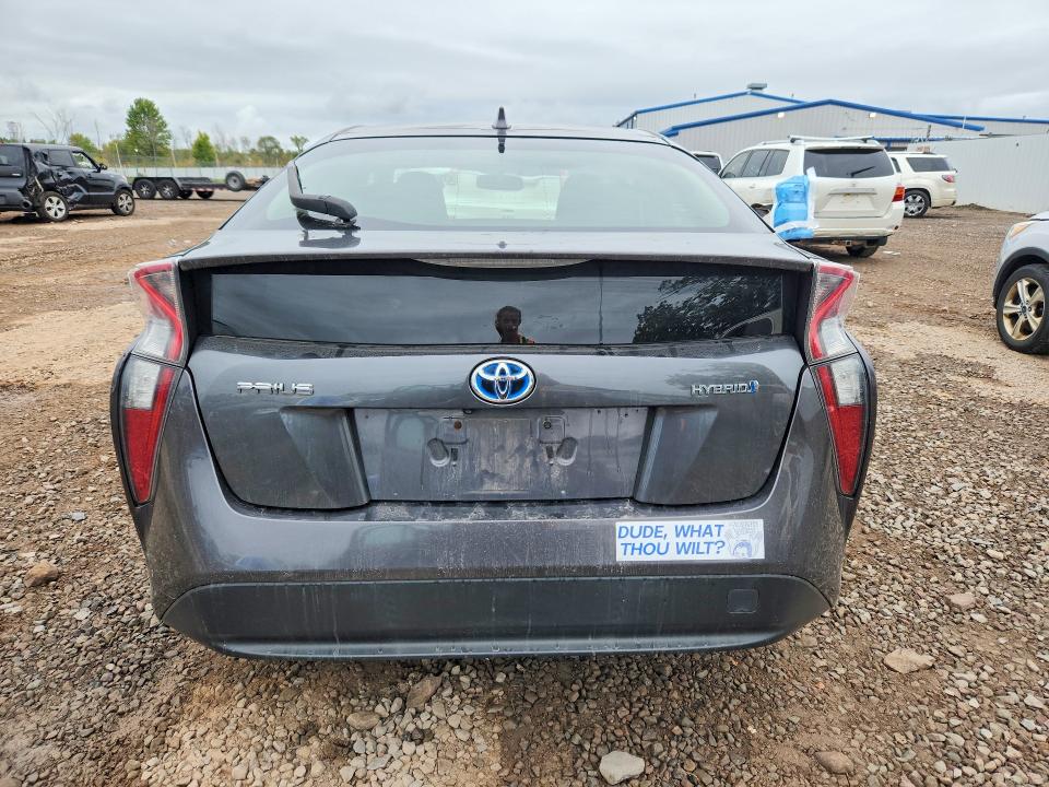 70704666 :رقم المزاد ، JTDKARFU6G3509345 vin ، 2016 Toyota Prius مزاد بيع