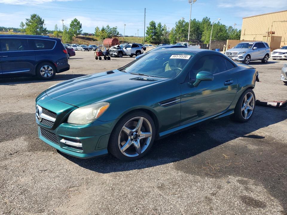 2015 Mercedes-benz Slk მანქანა იყიდება აუქციონზე, vin: WDDPK4HA6FF097004, აუქციონის ნომერი: 66578536
