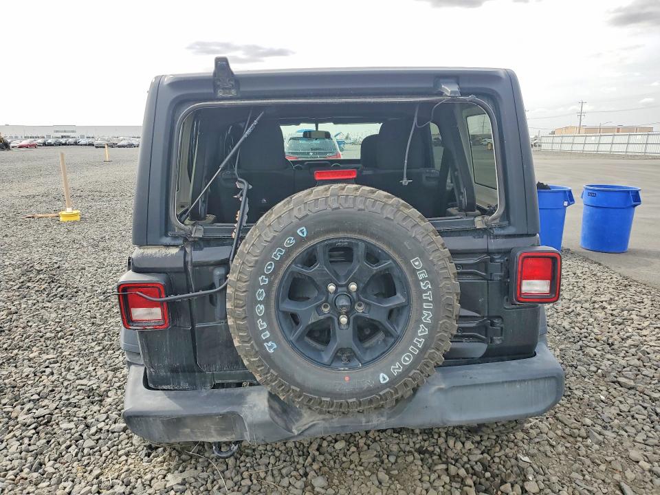 2021 Jeep Wrangler Unlimited მანქანა იყიდება აუქციონზე, vin: 1C4HJXDNXMW617116, აუქციონის ნომერი: 67891526