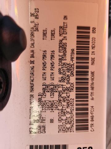 Aukcja sprzedaży 2023 Toyota Tacoma, vin: 3TMAZ5CN1PM216512, numer aukcji: 68260506