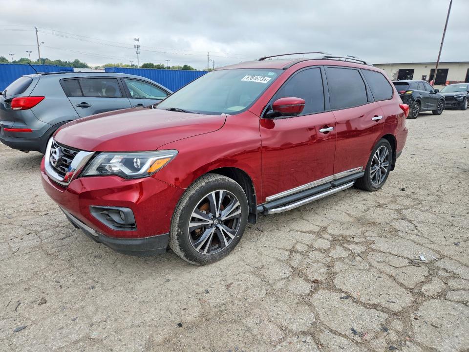 Auction sale of the 2018 Nissan Pathfinder, vin: 5N1DR2MM3JC653773, lot number: 69548736
