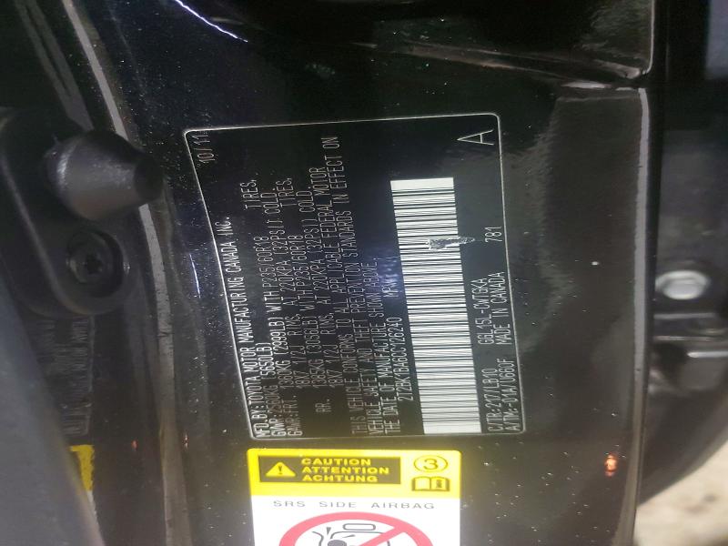 Aukcja sprzedaży 2012 Lexus Rx, vin: 2T2BK1BA6CC126240, numer aukcji: 68161786