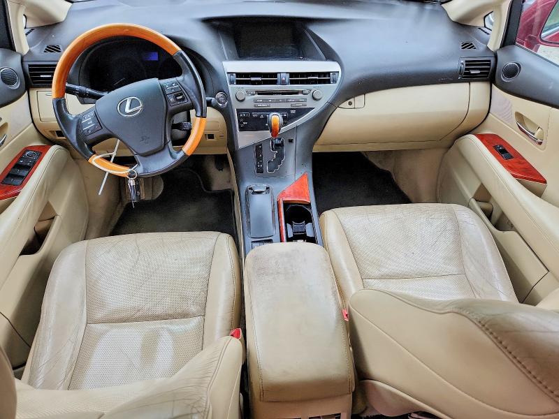 67237616 :رقم المزاد ، 2T2BK1BA5AC027504 vin ، 2010 Lexus Rx مزاد بيع