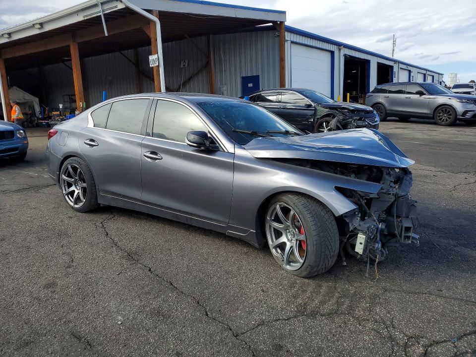 2018 Infiniti Q50 მანქანა იყიდება აუქციონზე, vin: JN1FV7AR4JM481885, აუქციონის ნომერი: 46179596