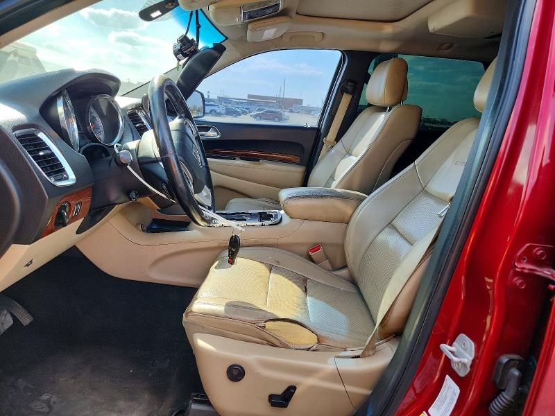 2013 Dodge Durango მანქანა იყიდება აუქციონზე, vin: 1C4RDHEG6DC637429, აუქციონის ნომერი: 67142586