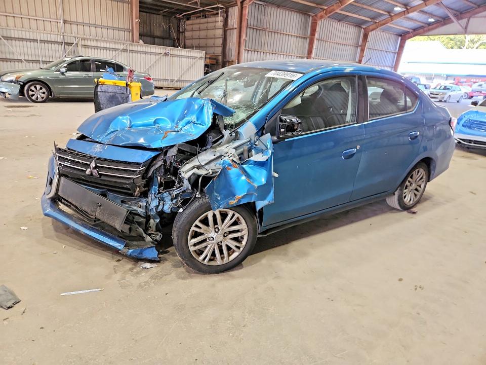 Auction sale of the 2022 Mitsubishi Mirage, vin: ML32FUFJ9NHF01417, lot number: 70439916