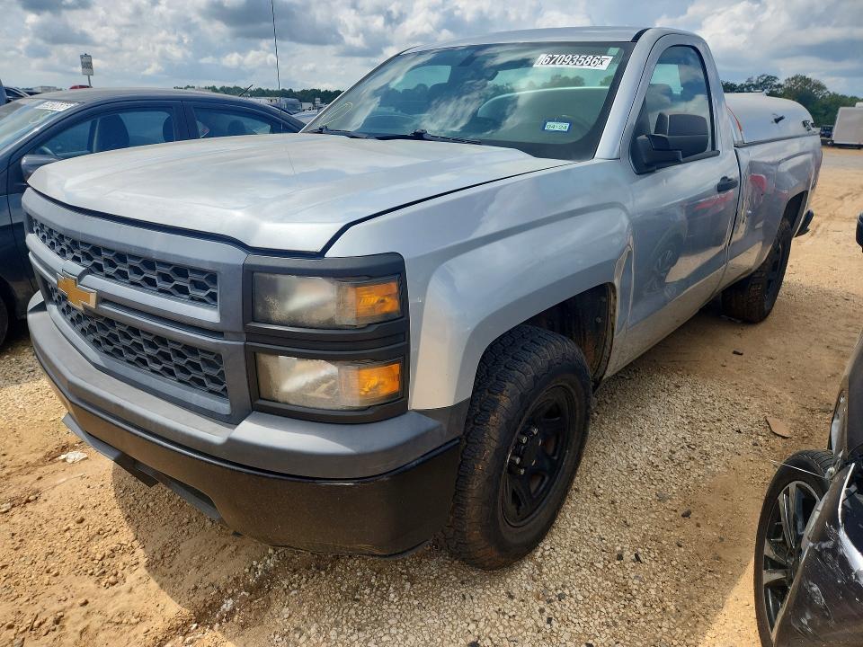 67093586 :رقم المزاد ، 1GCNCPEH5FZ258099 vin ، 2015 Chevrolet Silverado مزاد بيع