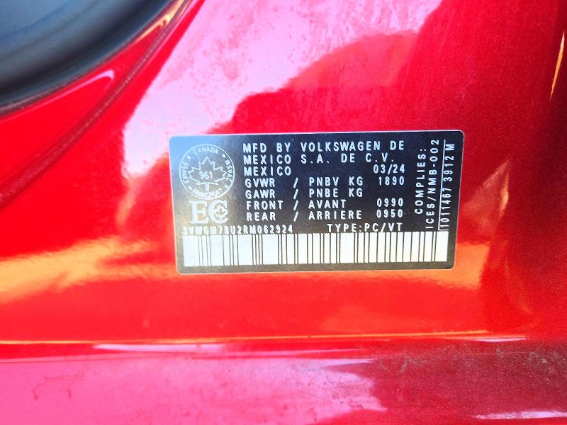 Aukcja sprzedaży 2024 Volkswagen Jetta, vin: 3VWGM7BU2RM062924, numer aukcji: 69985046