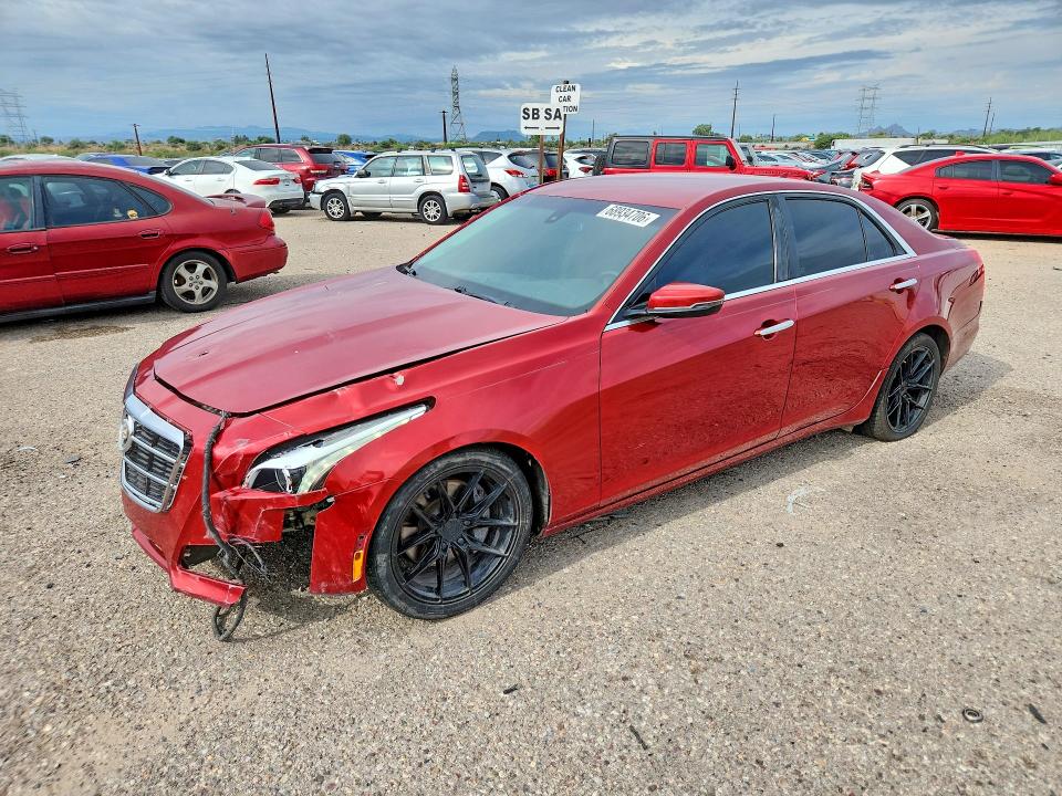 2014 Cadillac Cts მანქანა იყიდება აუქციონზე, vin: 1G6AP5SX2E0192698, აუქციონის ნომერი: 68934706