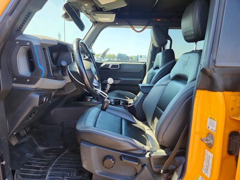 2022 Ford Bronco მანქანა იყიდება აუქციონზე, vin: 1FMDE5BH2NLA86898, აუქციონის ნომერი: 69003796