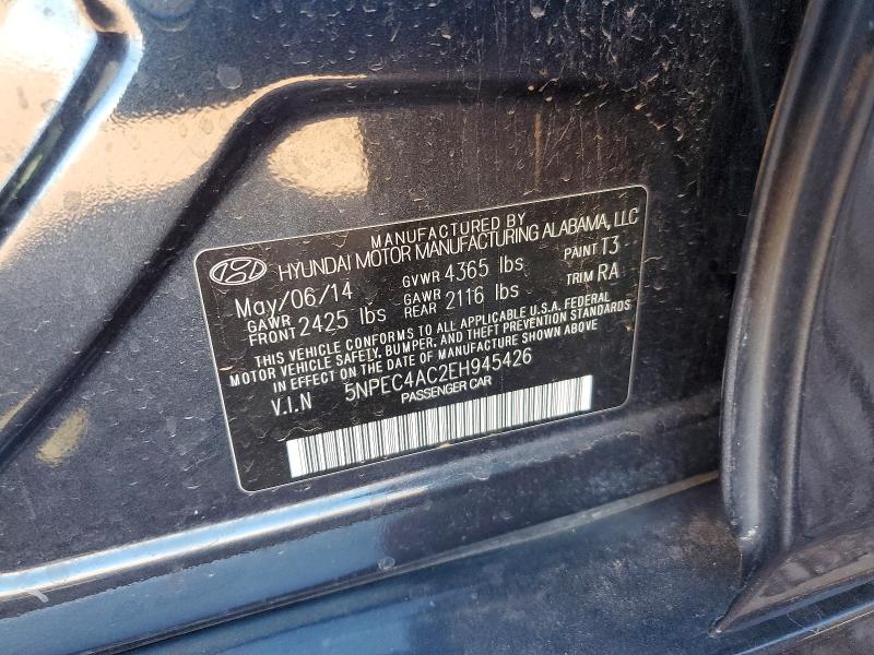 Продаж на аукціоні авто 2014 Hyundai Sonata, vin: 5NPEC4AC2EH945426, номер лоту: 68265476