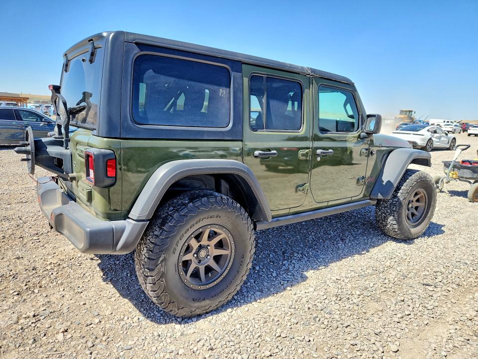 67741966 :رقم المزاد ، 1C4JJXFM7MW536211 vin ، 2021 Jeep Wrangler Unlimited مزاد بيع