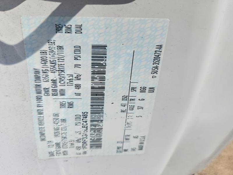 Aukcja sprzedaży 2020 Ford F350, vin: 1FDRF3G65LEC47485, numer aukcji: 69385236