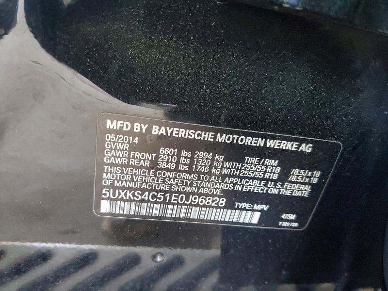 Продаж на аукціоні авто 2014 Bmw X5, vin: 5UXKS4C51E0J96828, номер лоту: 69830176