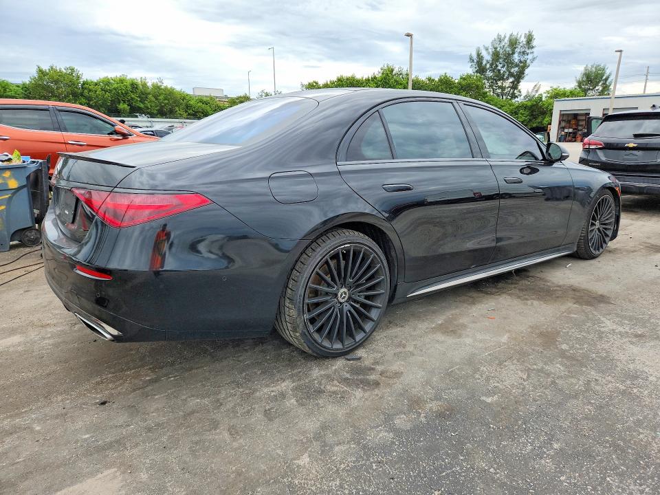 2023 Mercedes-benz S მანქანა იყიდება აუქციონზე, vin: W1K6G6DB3PA186373, აუქციონის ნომერი: 70853856
