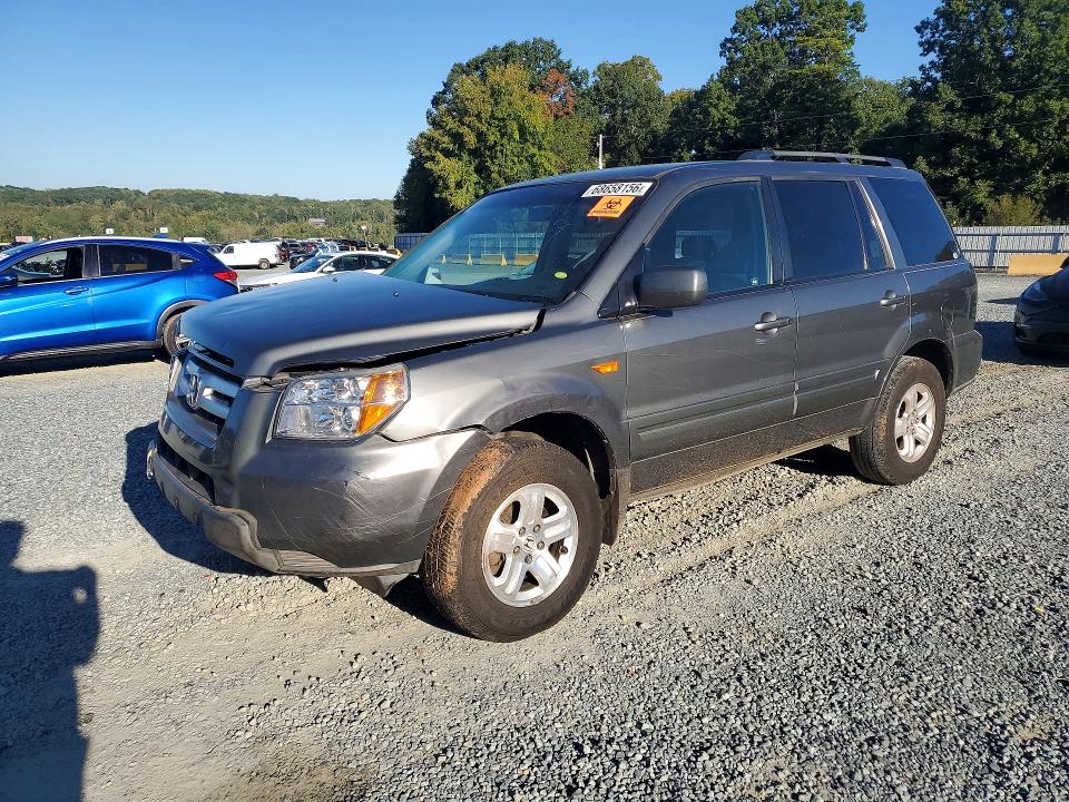 2008 Honda Pilot მანქანა იყიდება აუქციონზე, vin: 5FNYF28228B001411, აუქციონის ნომერი: 68658156
