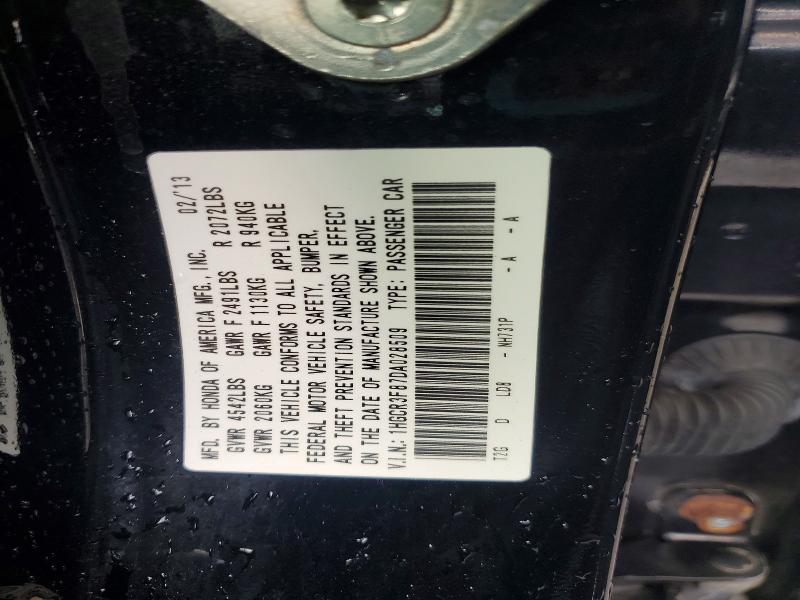 Aukcja sprzedaży 2013 Honda Accord, vin: 1HGCR3F87DA028509, numer aukcji: 70144256