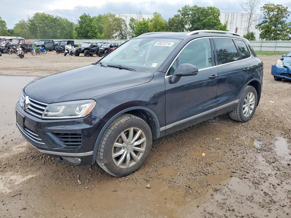 2016 Volkswagen Touareg მანქანა იყიდება აუქციონზე, vin: WVGEF9BP2GD011535, აუქციონის ნომერი: 68023216