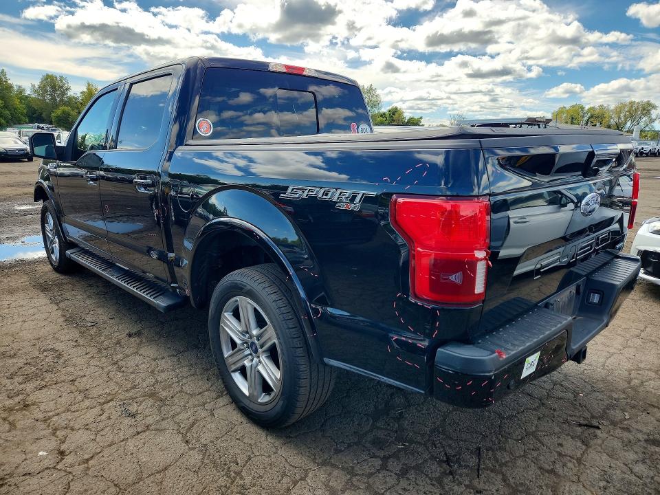 2018 Ford F150 მანქანა იყიდება აუქციონზე, vin: 1FTEW1EG2JFC37555, აუქციონის ნომერი: 68212416