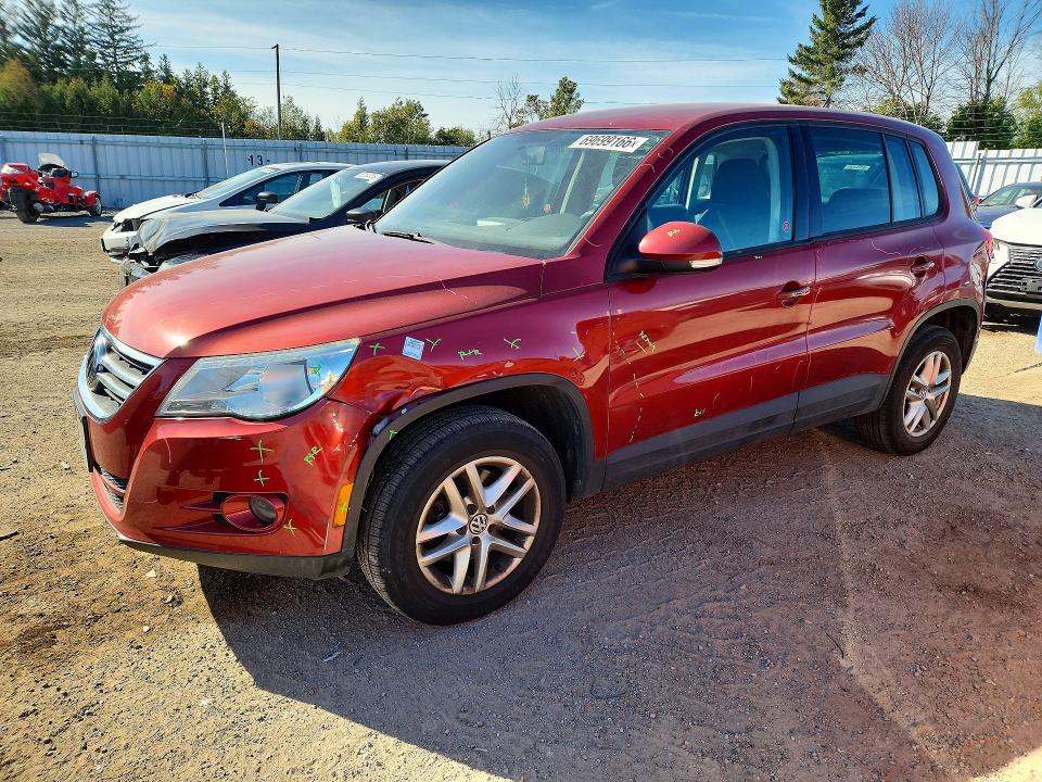 69699166 :رقم المزاد ، WVGAV7AX2AW002482 vin ، 2010 Volkswagen Tiguan مزاد بيع