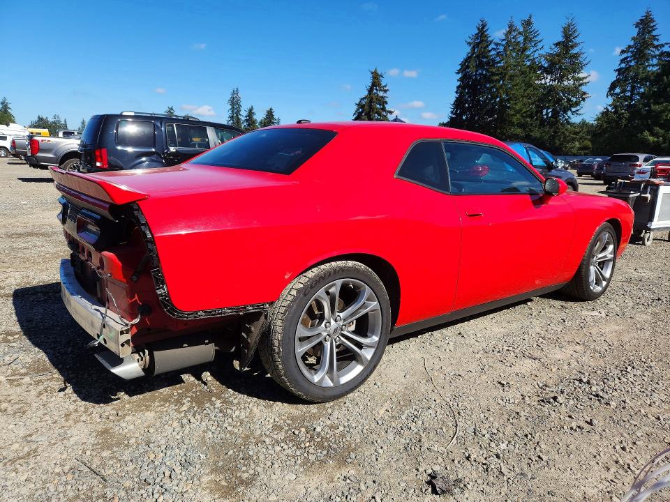 Продаж на аукціоні авто 2022 Dodge Challenger, vin: 2C3CDZBT1NH105599, номер лоту: 70738196
