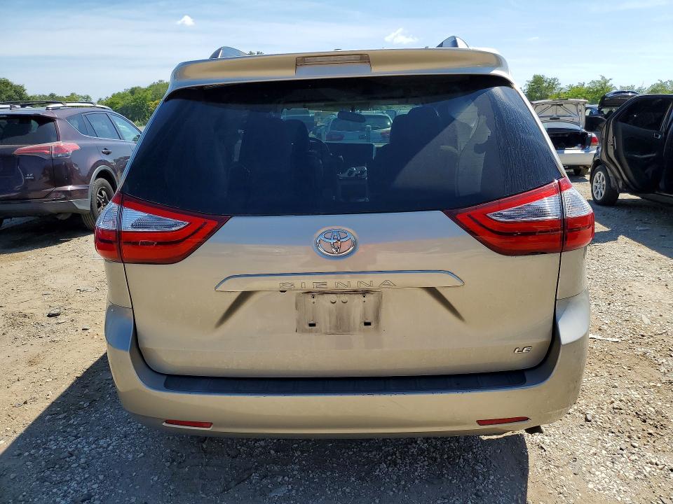Aukcja sprzedaży 2017 Toyota Sienna, vin: 5TDKZ3DC5HS867973, numer aukcji: 68106276
