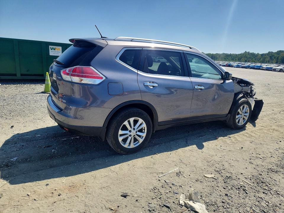 2016 Nissan Rogue მანქანა იყიდება აუქციონზე, vin: KNMAT2MV5GP667225, აუქციონის ნომერი: 69580406