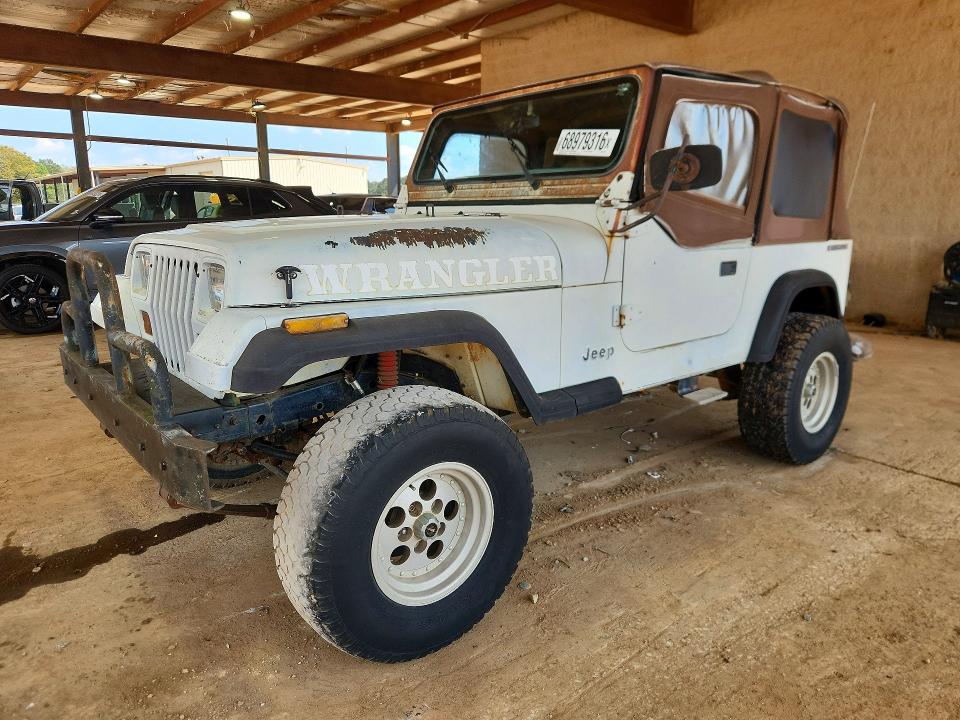 68979316 :رقم المزاد ، 2BCHV81S3HB542465         vin ، 1987 Jeep Wrangler مزاد بيع