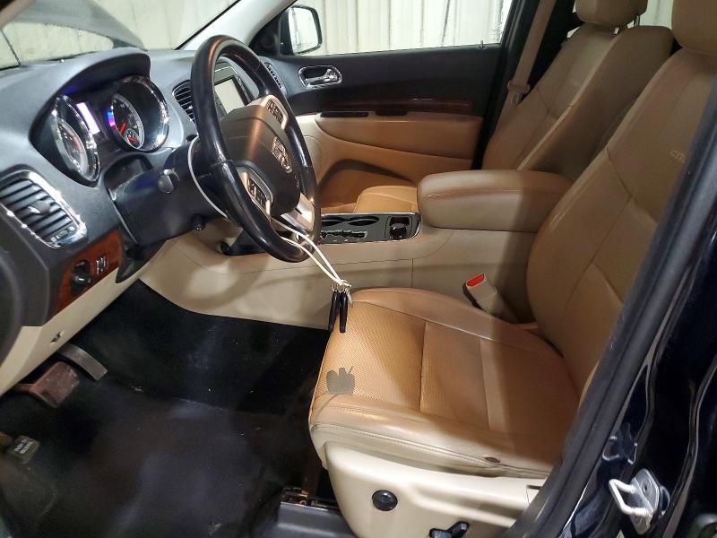 2012 Dodge Durango მანქანა იყიდება აუქციონზე, vin: 1C4SDJET8CC322880, აუქციონის ნომერი: 70048356