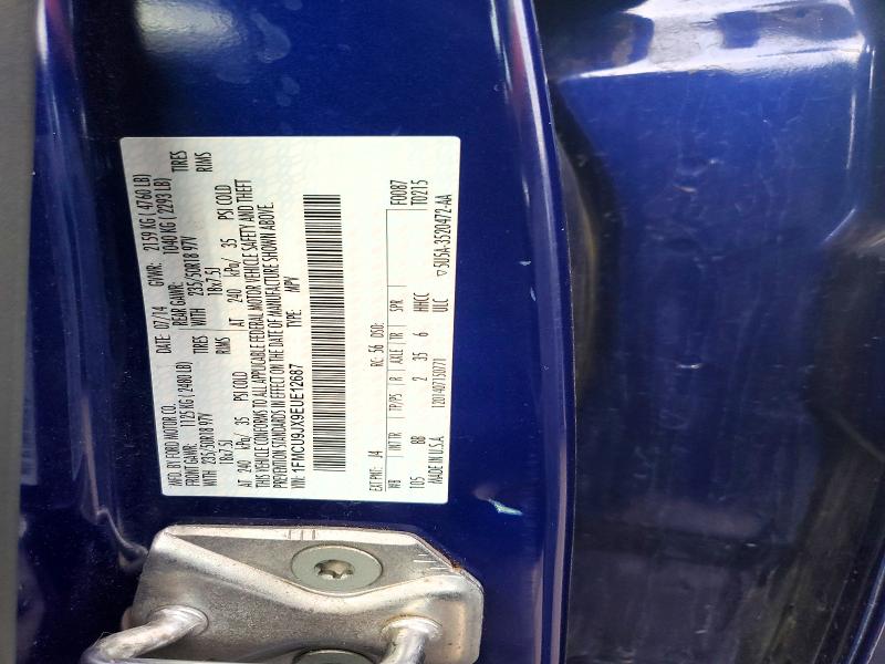 Продажа на аукционе авто 2014 Ford Escape, vin: 1FMCU9JX9EUE12687, номер лота: 70792866