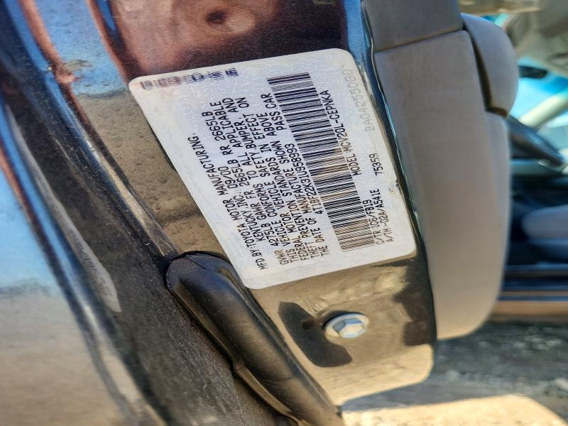 Aukcja sprzedaży 2001 Toyota Camry, vin: 4T1BF22K31U958993, numer aukcji: 67815916