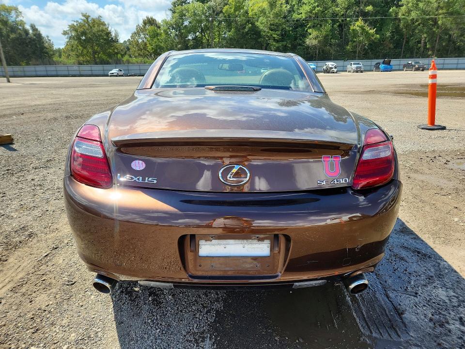 Aukcja sprzedaży 2006 Lexus Sc, vin: JTHFN48Y969001471, numer aukcji: 67729206