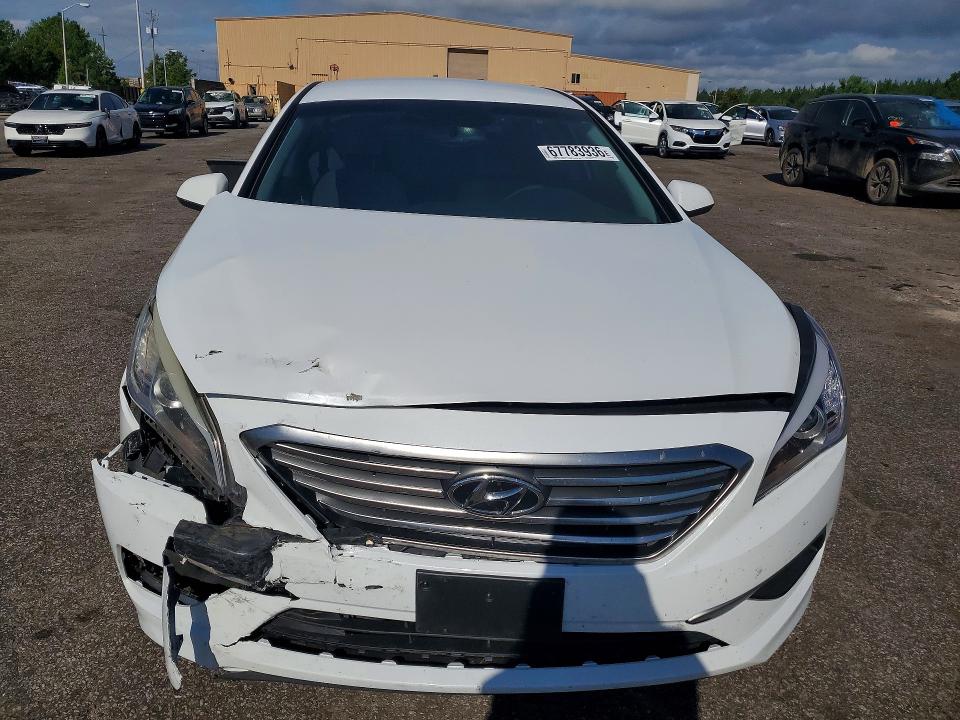 Auction sale of the 2017 Hyundai Sonata, vin: 5NPE24AFXHH476314, lot number: 67783936