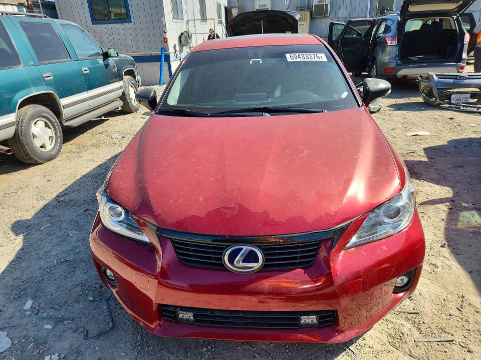 Aukcja sprzedaży 2011 Lexus Ct, vin: JTHKD5BHXB2045319, numer aukcji: 69433376