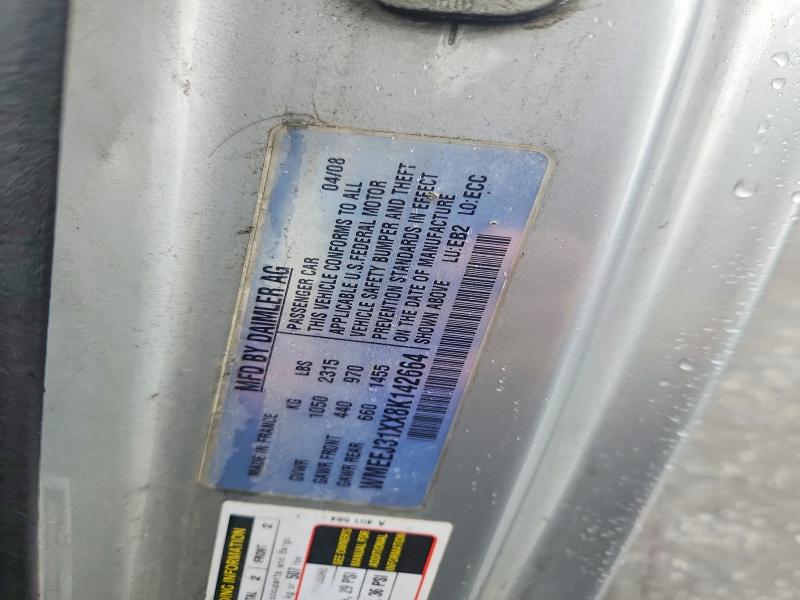68567066 :رقم المزاد ، WMEEJ31XX8K142664 vin ، 2008 Smart Fortwo مزاد بيع