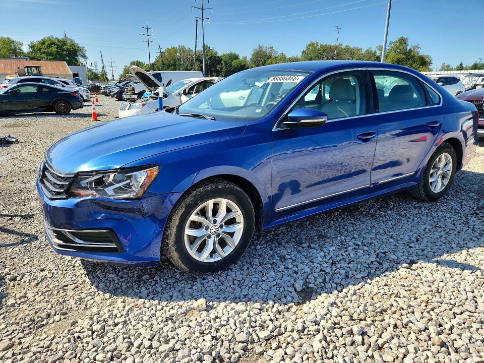 68836866 :رقم المزاد ، 1VWAS7A30GC050029 vin ، 2016 Volkswagen Passat مزاد بيع